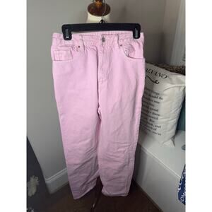 Pacsun 90's high rise boyfriend pink pants size 27